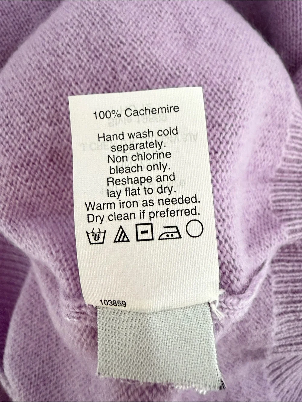 J. Crew Purple Italian Cashmere 3/4 sleeve Crewneck Sweater Size XS 8454